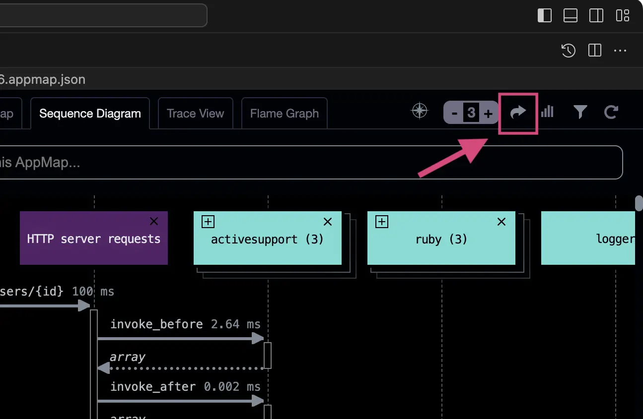 Export Icon Location