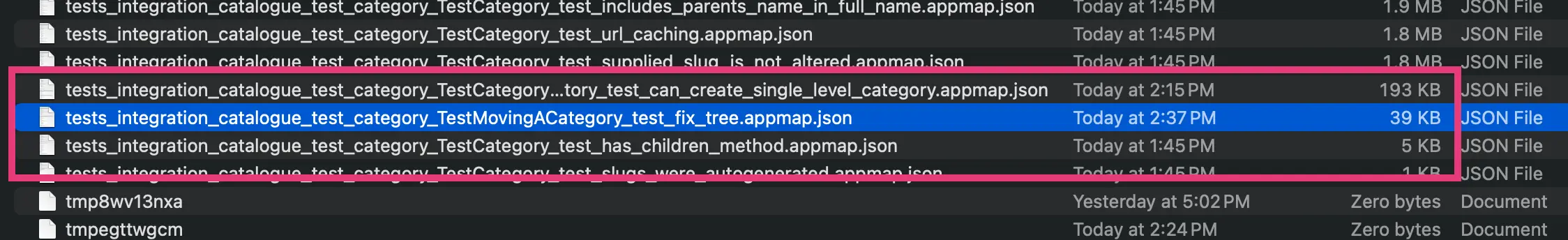 Smaller AppMap