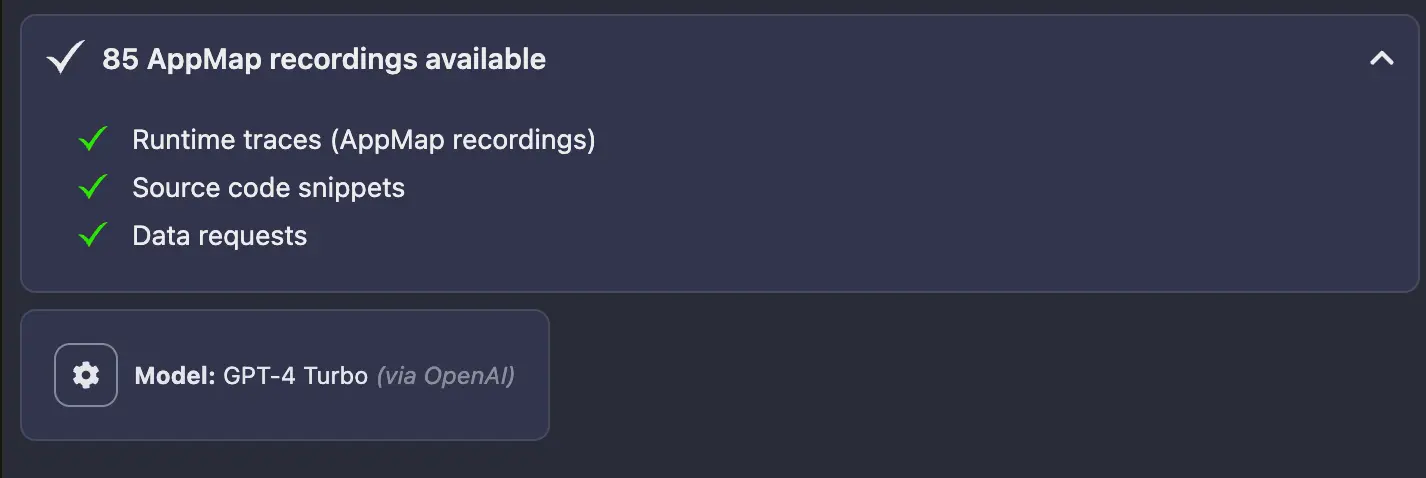 Navie AppMap Data Exists