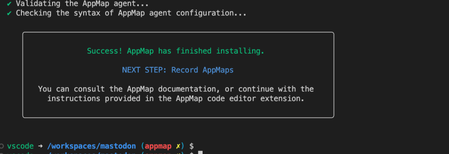 installing appmap in mastonon