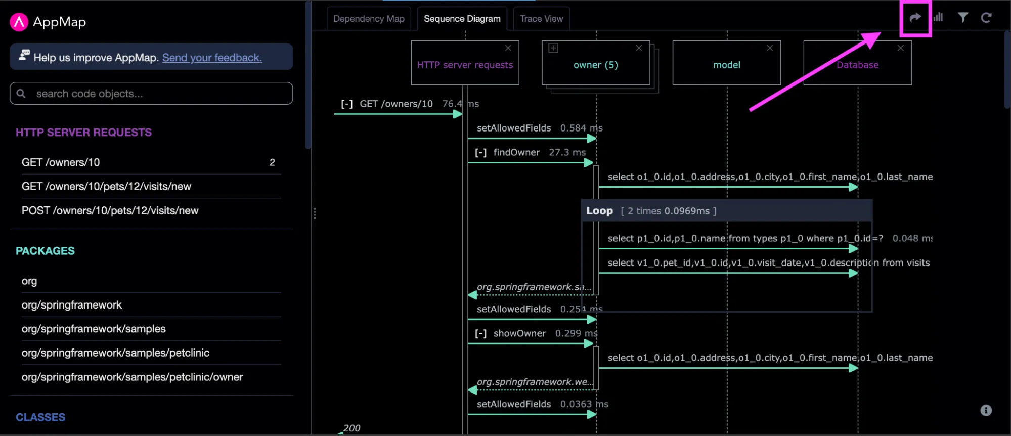 Share your AppMap files and findings with your team