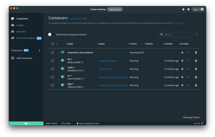 visualizing mastodon internals
