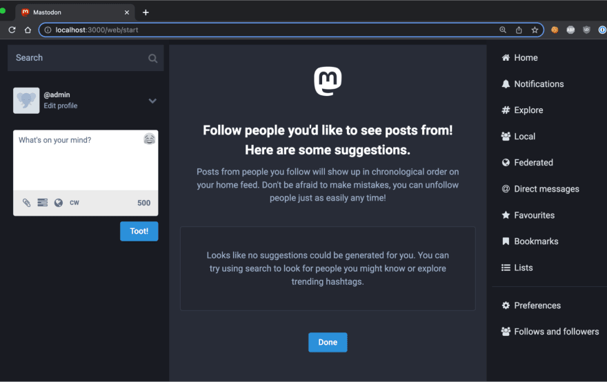 visualizing mastodon internals