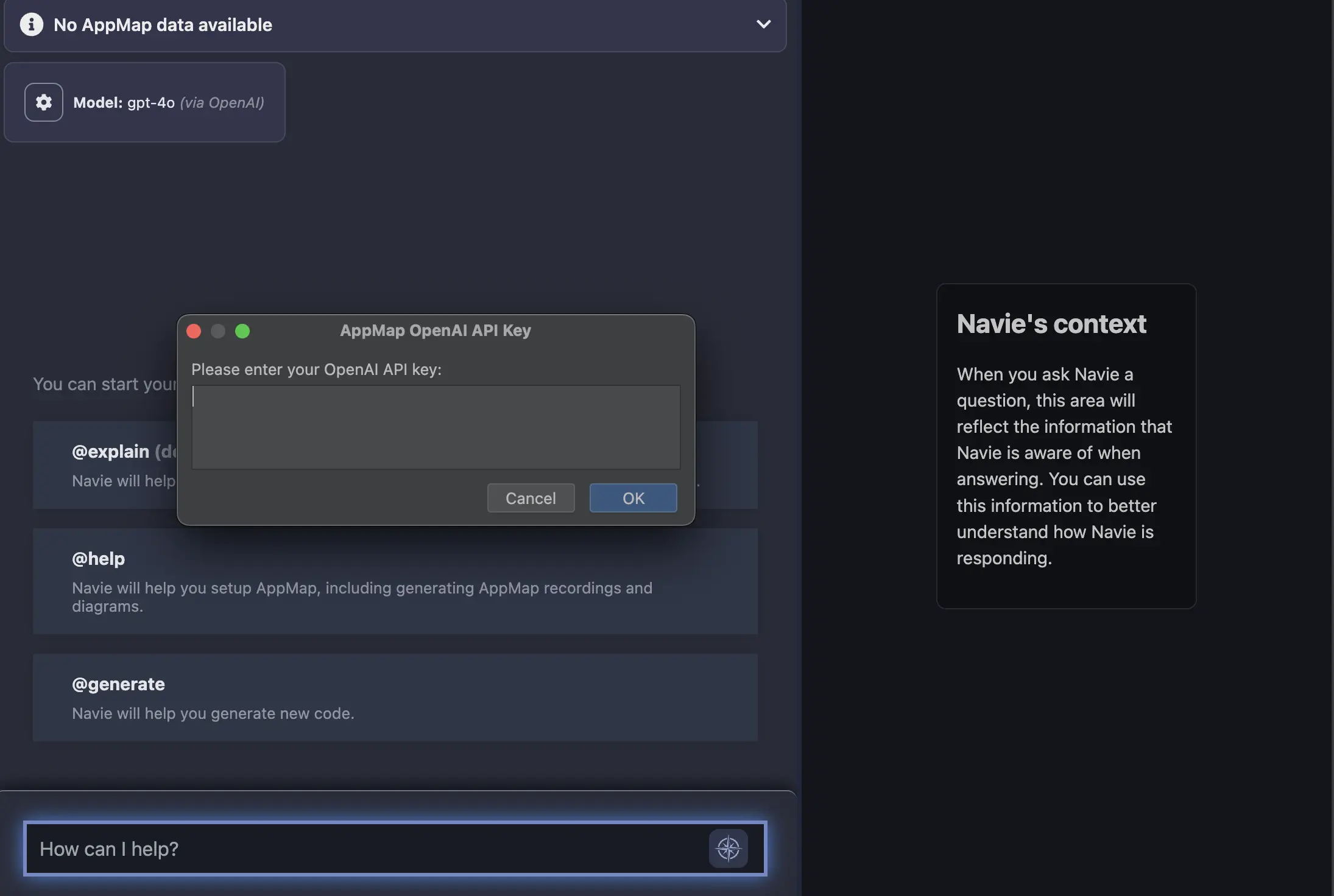 JetBrains popup to store API Key