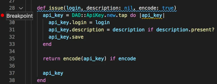 Add breakpoint